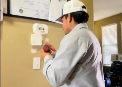 Kind HVAC technician